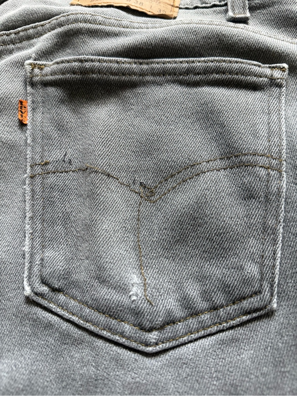 Vintage Orange Tab Levi's 517 - Picture 4 of 5